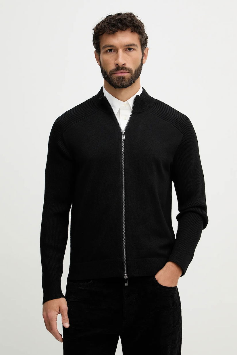 Armani Exchange cardigan din amestec de lână