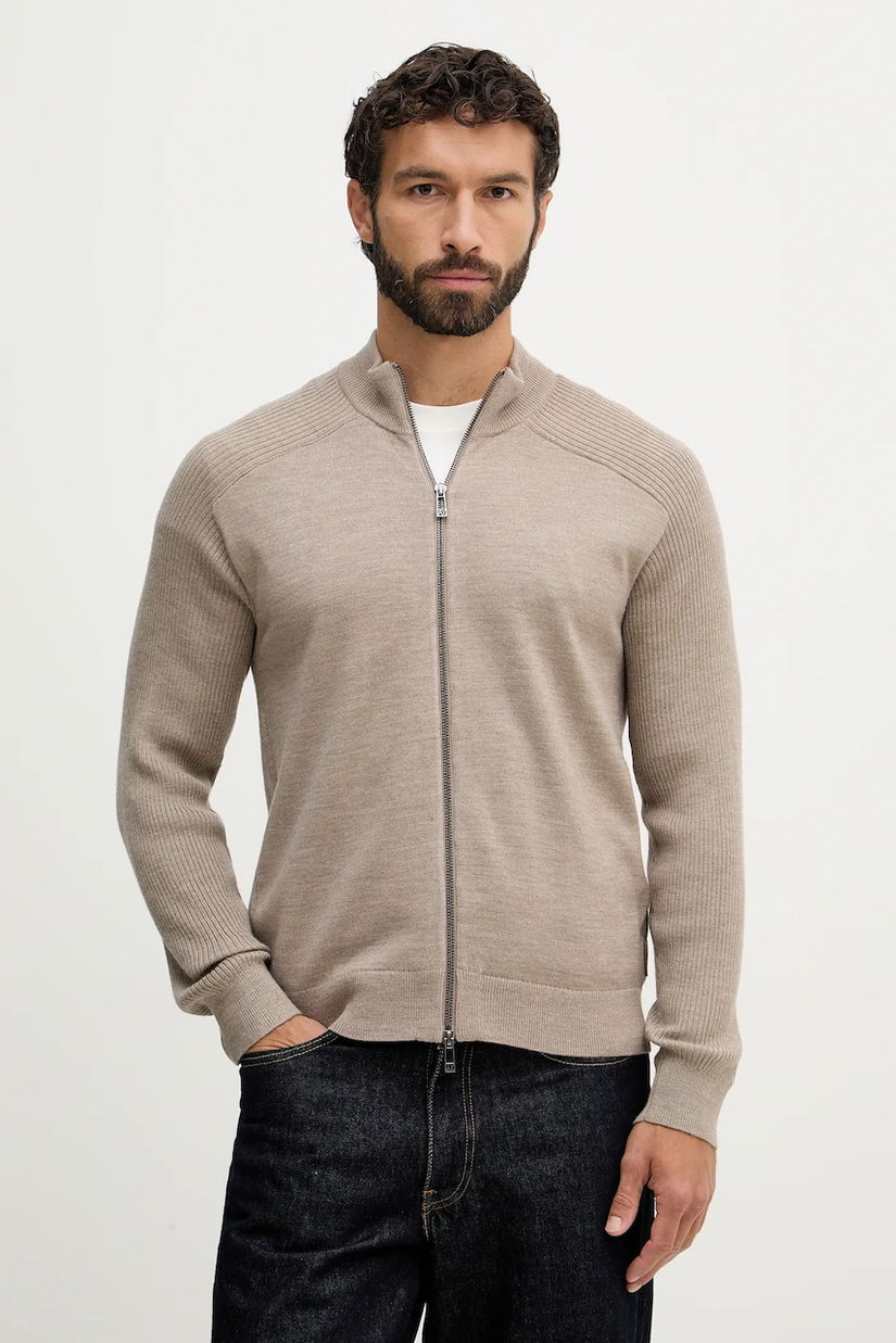 Armani Exchange cardigan din amestec de lână