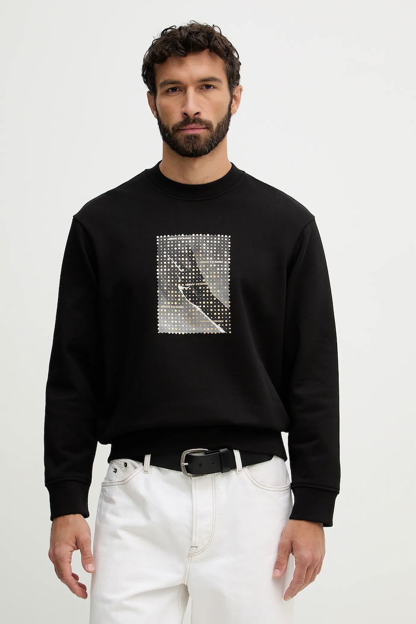 Armani Exchange hanorac de bumbac