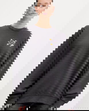 HUGO hanorac de bumbac Classic crew_7