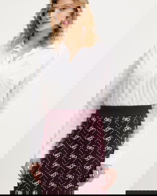 Guess body cu un amestec de mătase CARMELA