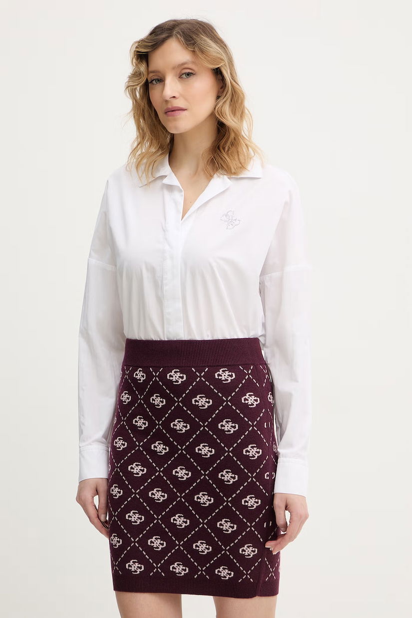 Guess body cu un amestec de mătase CARMELA