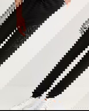 EA7 Emporio Armani pantaloni de trening din bumbac