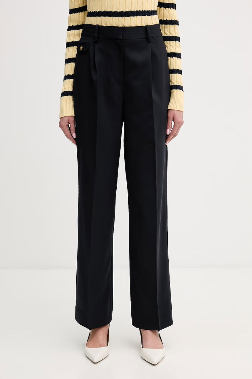 Tommy Hilfiger pantaloni cu lână
