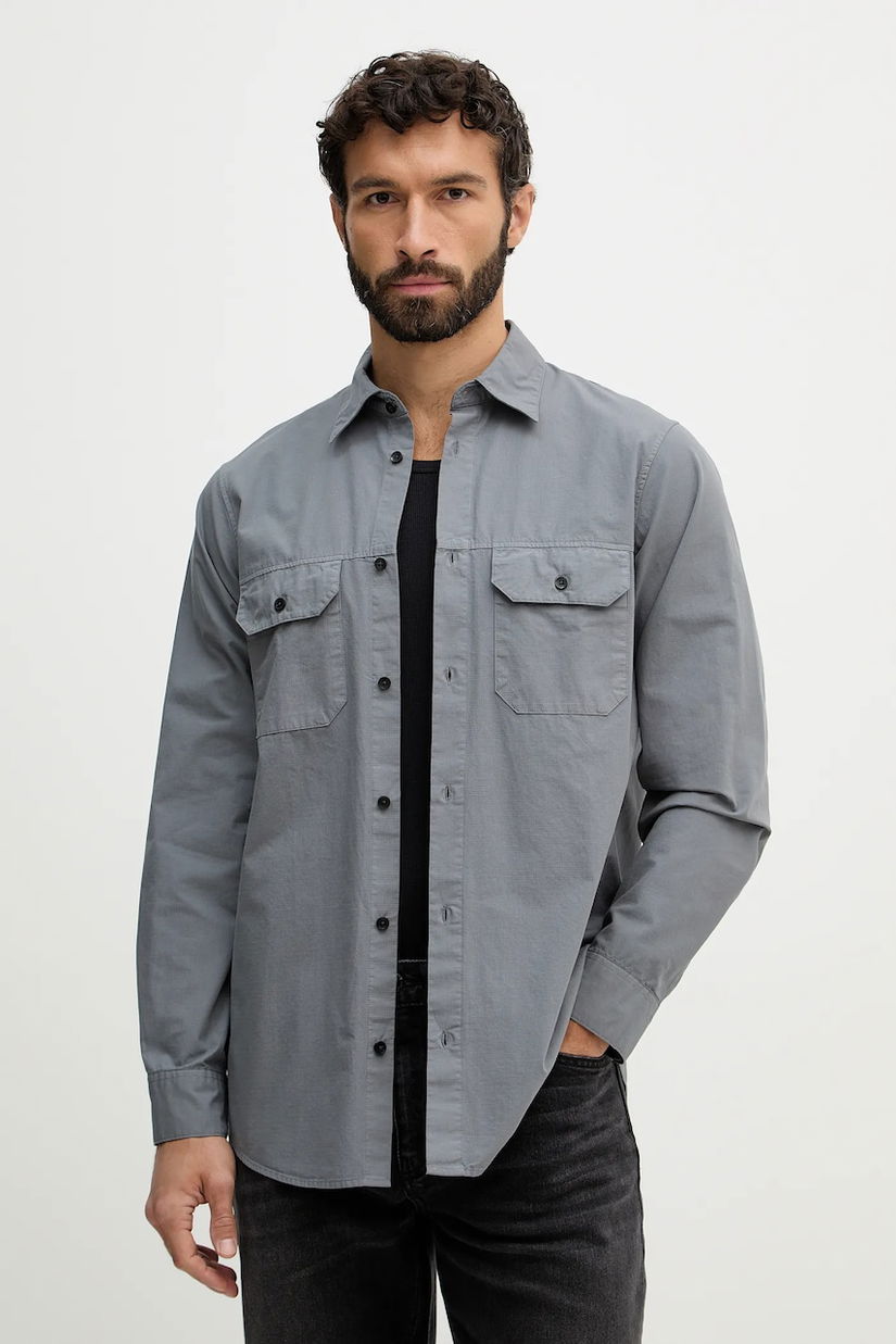 Armani Exchange cămașă din bumbac