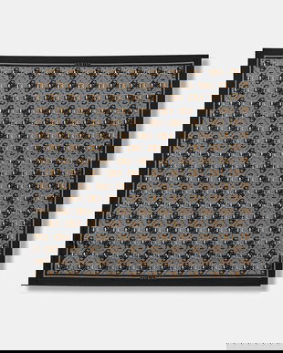 Guess eșarfă de mătase KARNILLA