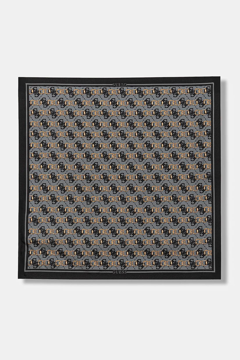 Guess eșarfă de mătase KARNILLA