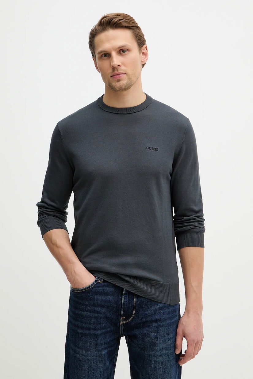 Guess pulover de bumbac KALIL