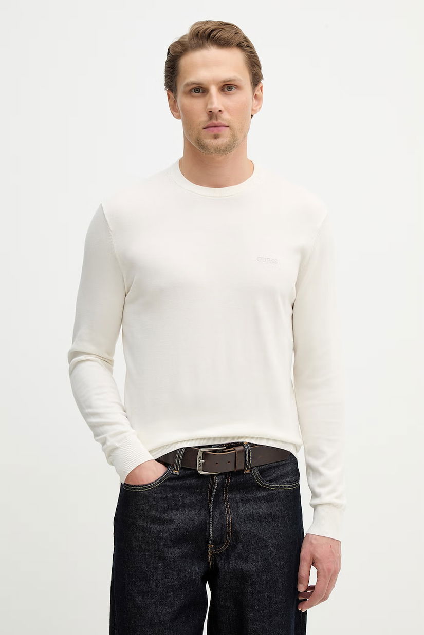 Guess pulover de bumbac KALIL