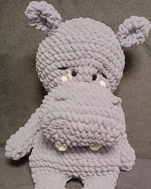 Iosif  hipopotamul pufos (40 cm)