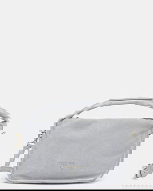 Patrizia Pepe geantă de mână din piele întoarsă