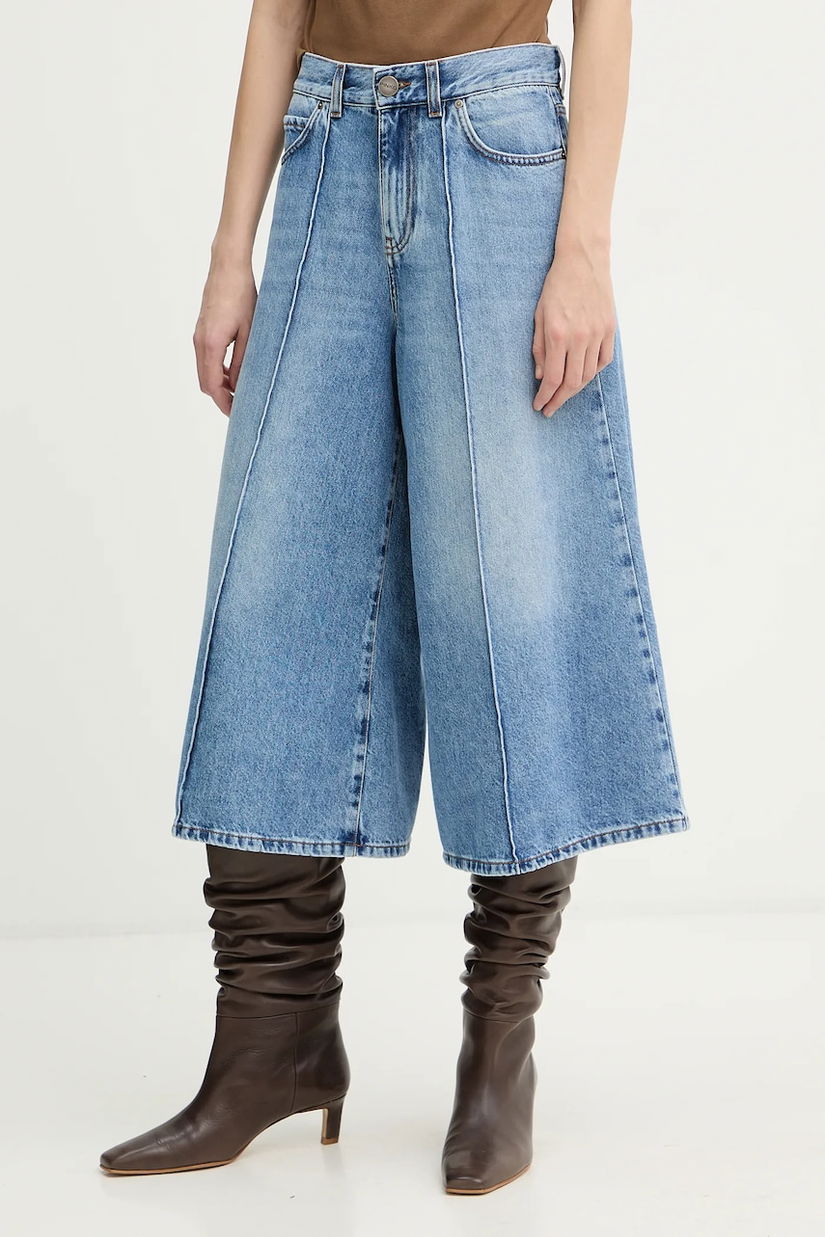 Pinko pantaloni scurți jeans