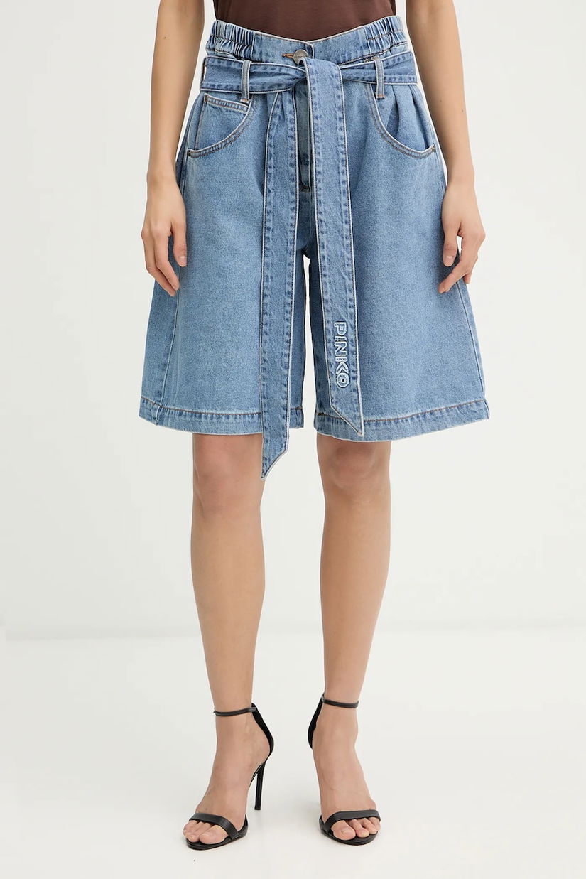 Pinko pantaloni scurți jeans