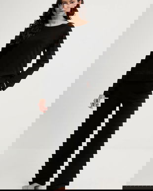 HUGO pijama MESH LOGO LONG SET