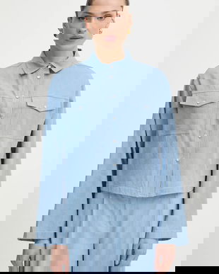 Twinset cămașă din bumbac