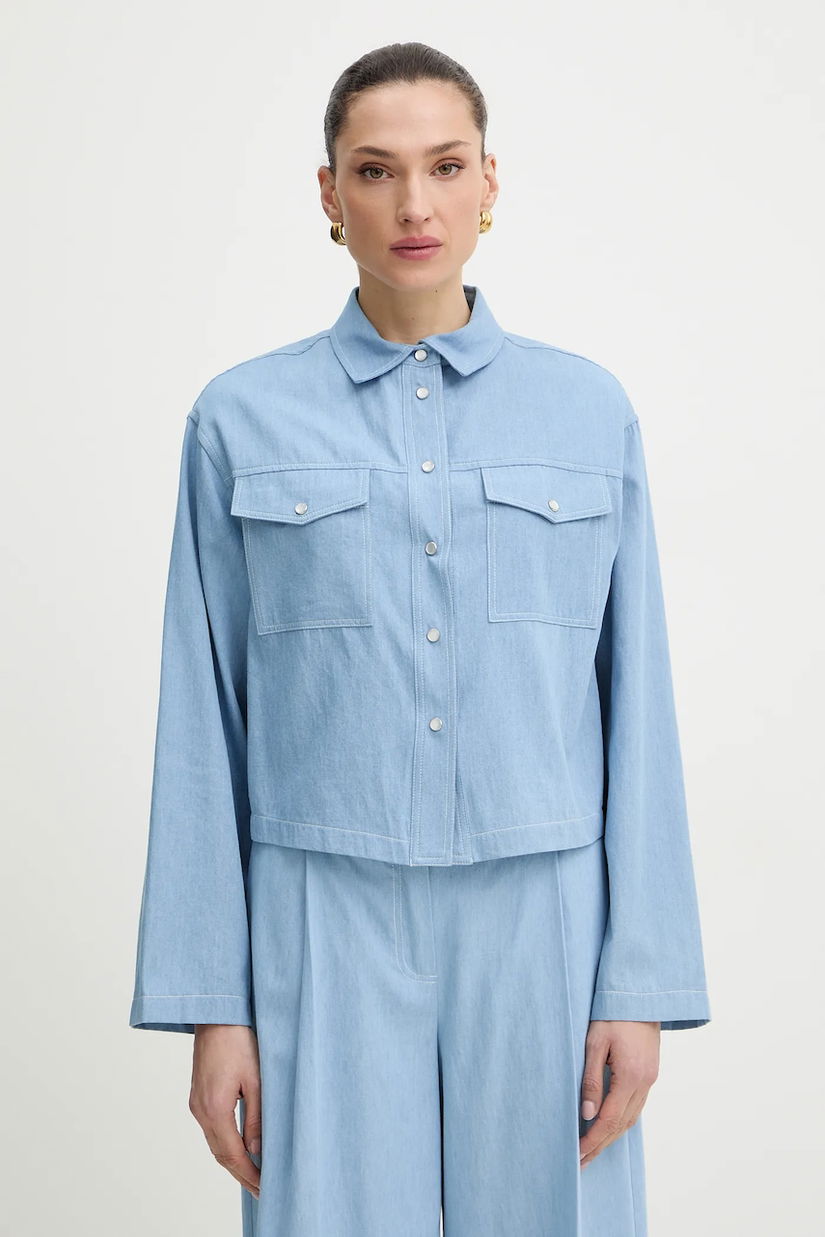 Twinset cămașă din bumbac