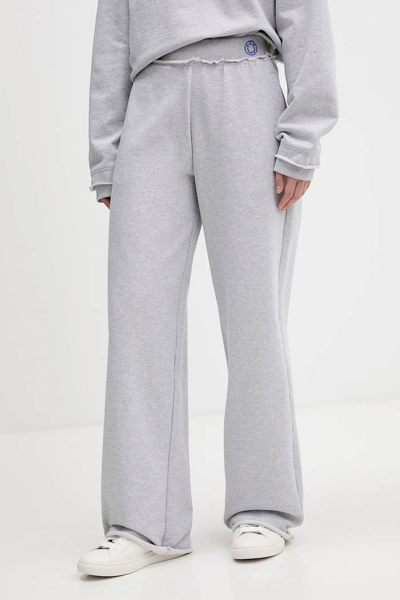 Hugo Blue pantaloni de trening din bumbac Nuwaist_B