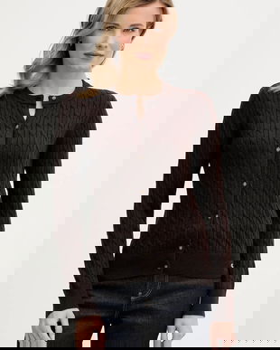 Calvin Klein Jeans cardigan din amestec de lână