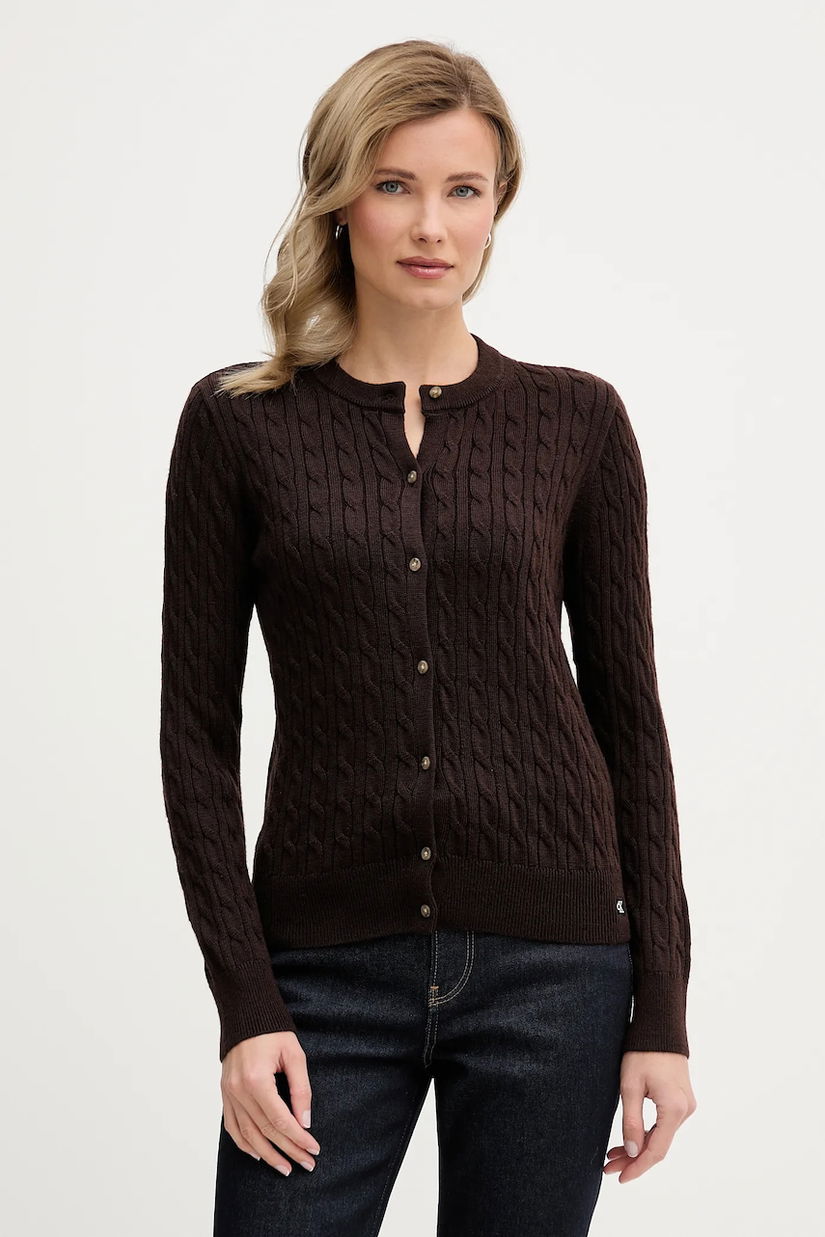 Calvin Klein Jeans cardigan din amestec de lână