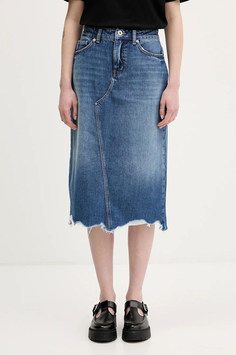 Hugo Blue fustă jeans Gadele_B