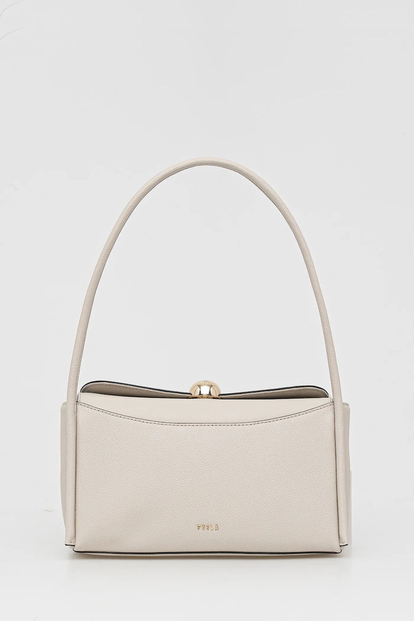 Furla poșetă de piele Nicole M Boston Bag