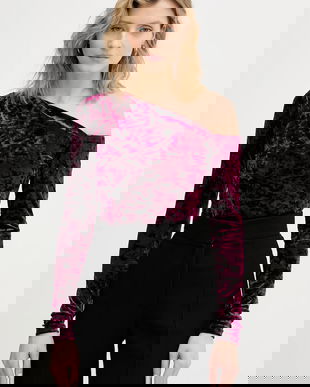 Guess body din catifea