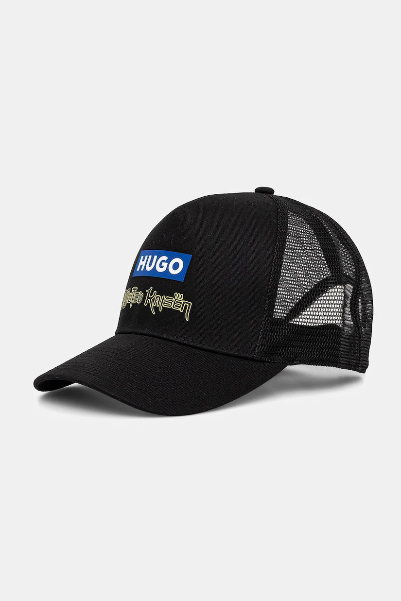 Hugo Blue șapcă HUGO x Jujutsu Kaisen