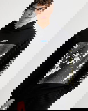 Hugo Blue hanorac de bumbac HUGO x Jujutsu Kaisen