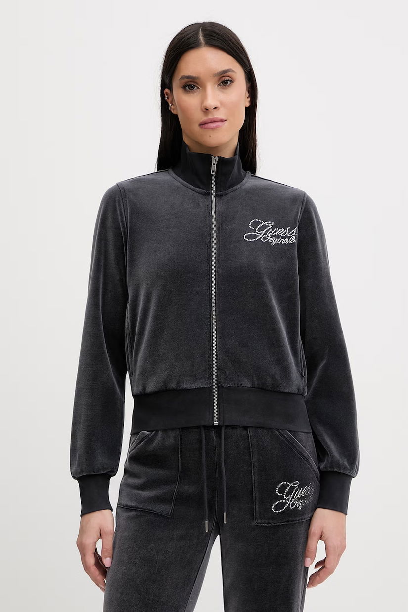 Guess Originals bluză din velur