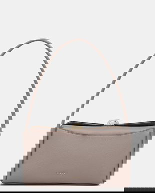 Furla poșetă de piele Nicole M Boston Bag