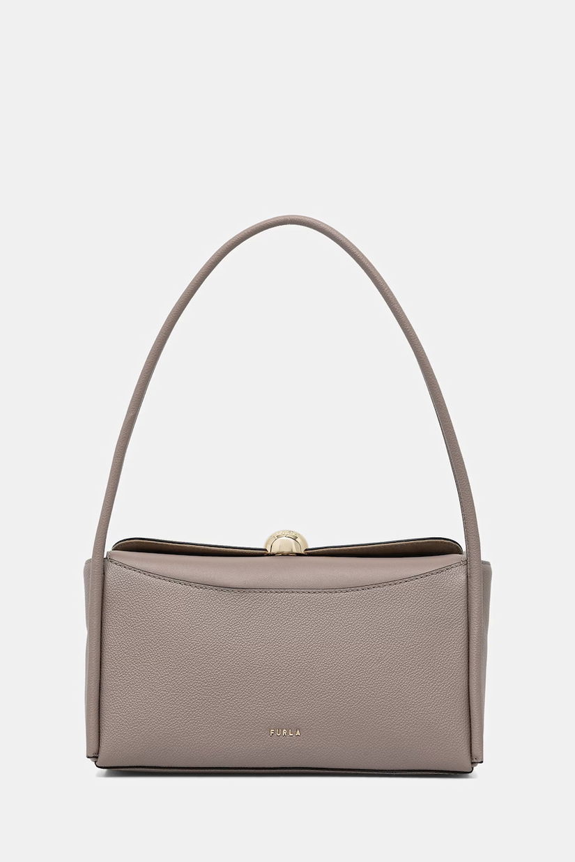 Furla poșetă de piele Nicole M Boston Bag