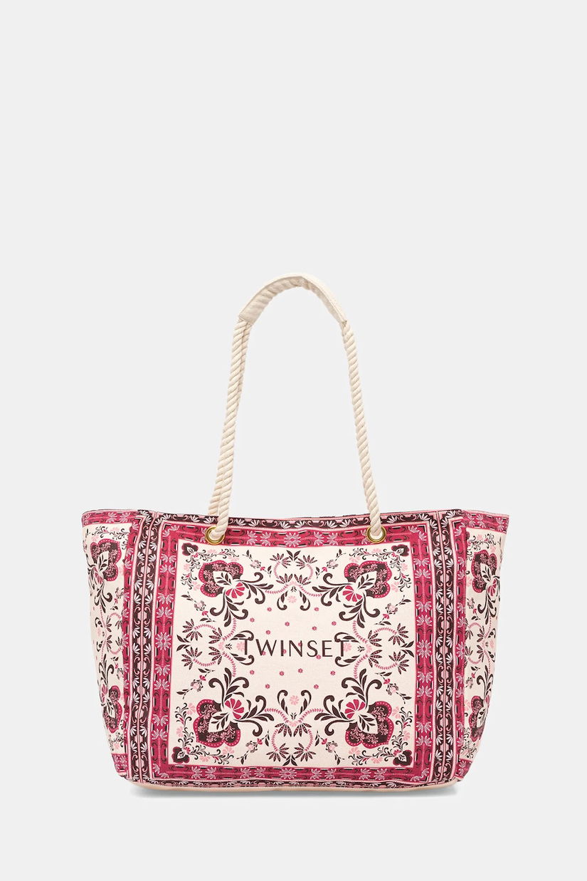 Twinset geantă de bumbac