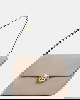 Furla poșetă de piele Domus S Shoulder Bag