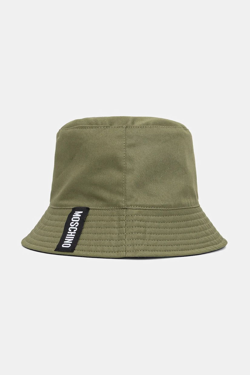 Moschino pălărie reversibilă din bumbac