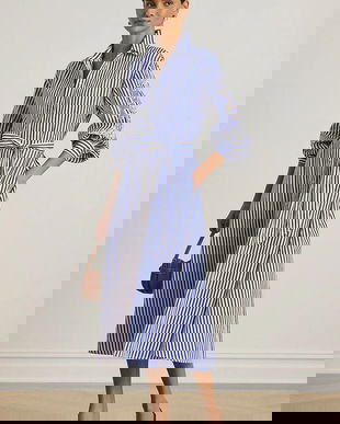 Lauren Ralph Lauren rochie din bumbac