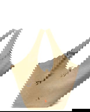 Polo Ralph Lauren geantă de mână din piele întoarsă