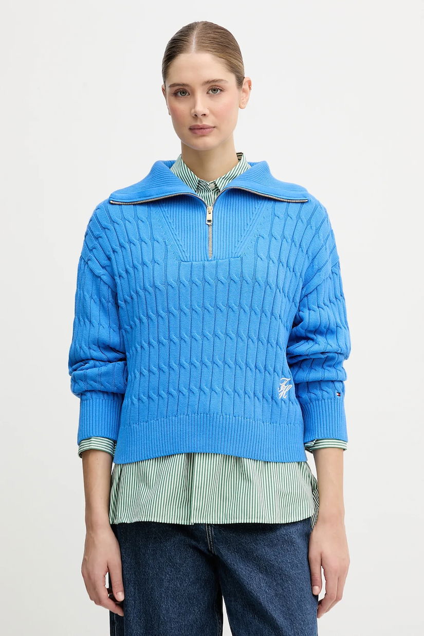 Tommy Hilfiger pulover de bumbac