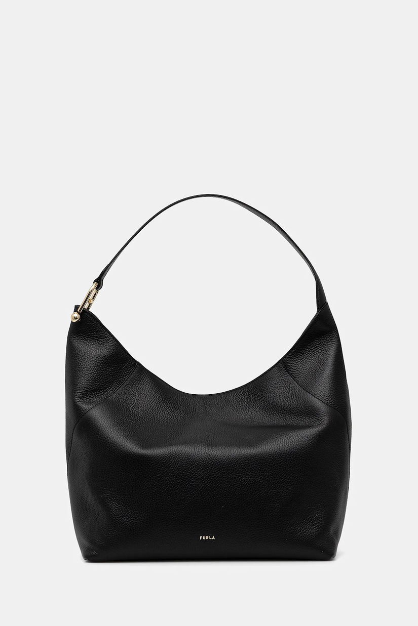 Furla poșetă de piele Lara L Hobo