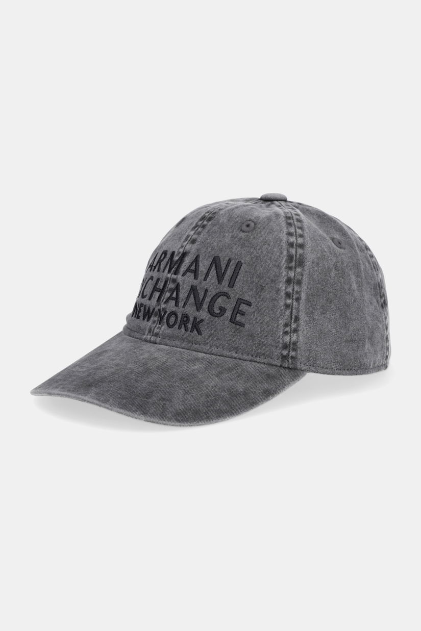 Armani Exchange șapcă de baseball din bumbac