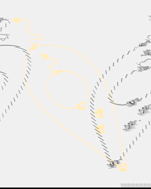 Guess colier, brățară și cercei BELOVED