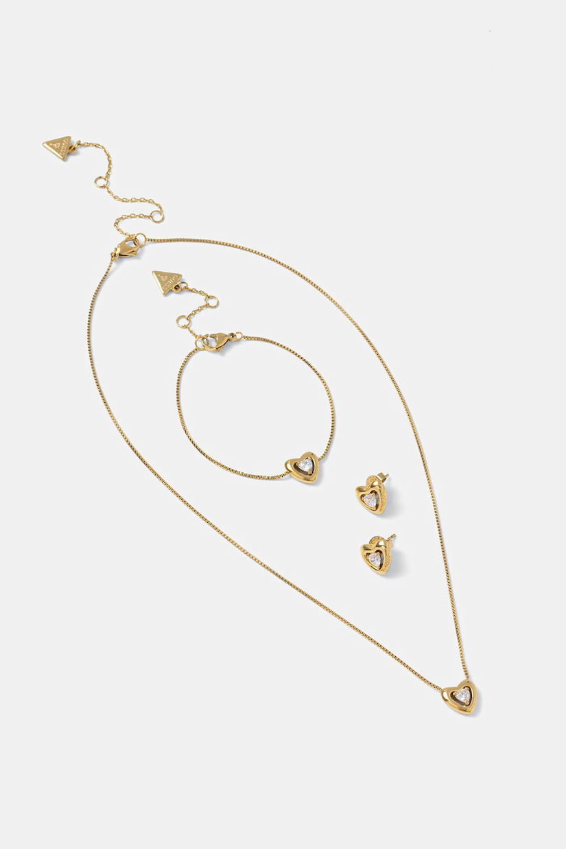 Guess colier, brățară și cercei BELOVED