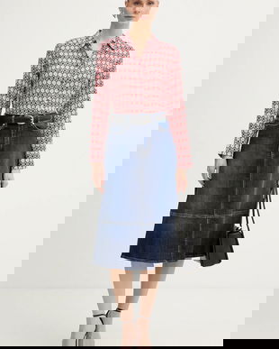 Furla poșetă de piele Nicole M Boston Bag