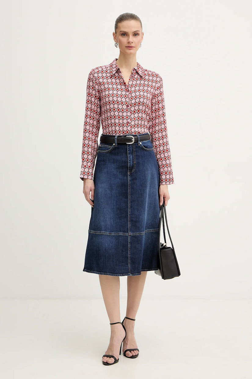 Furla poșetă de piele Nicole M Boston Bag