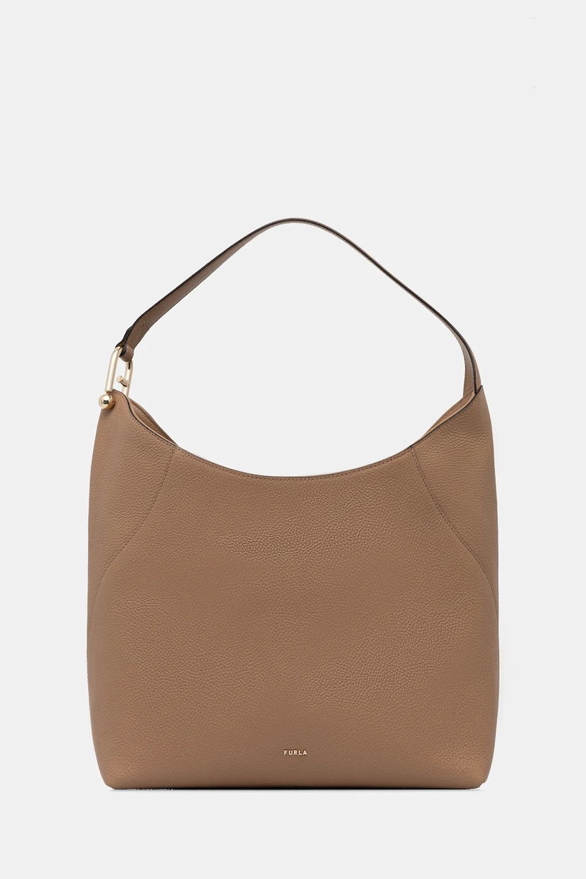 Furla poșetă de piele Lara L Hobo