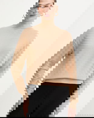 Armani Exchange pulover din amestec de lână