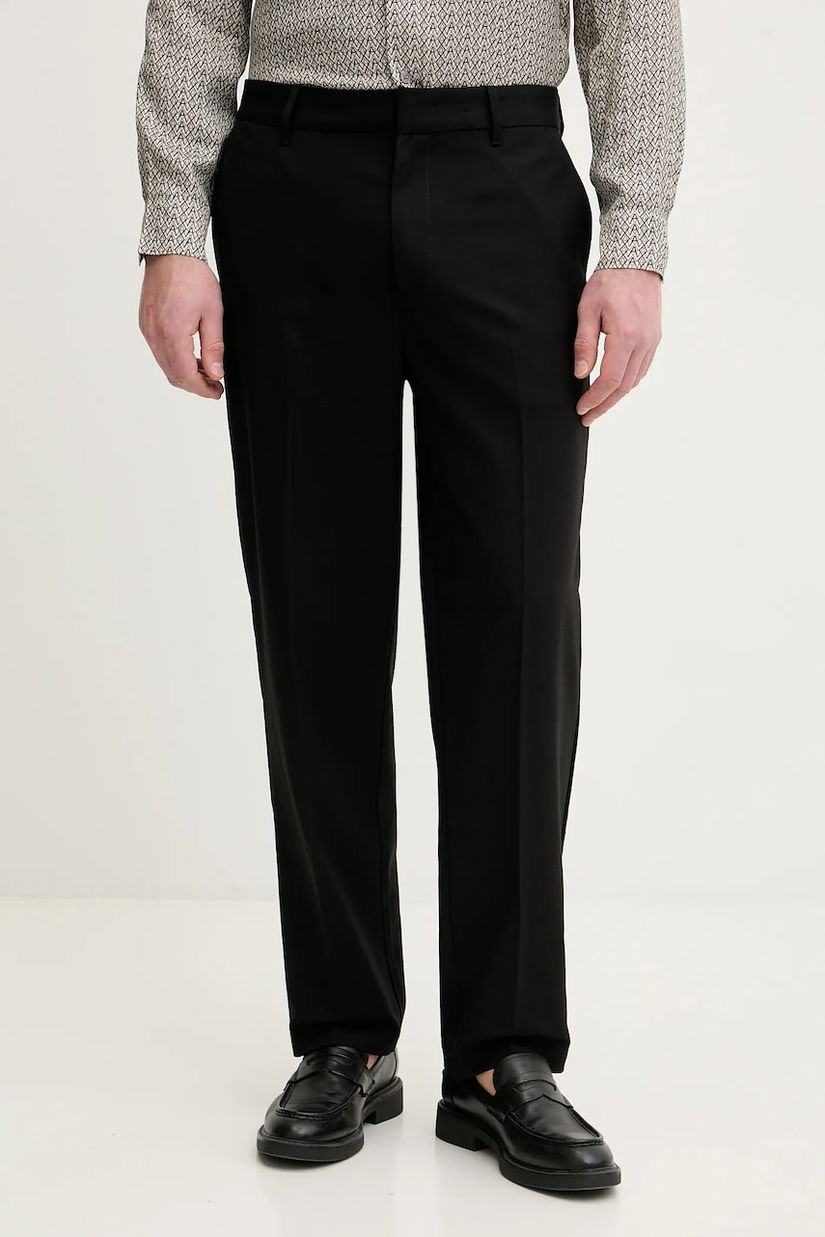 Armani Exchange pantaloni din lână