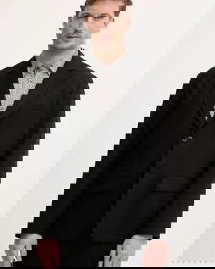 Armani Exchange sacou din lână