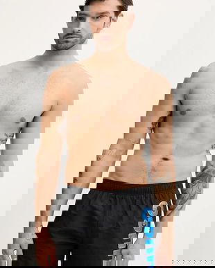 HUGO Blue pantaloni scurți de baie SPLASH