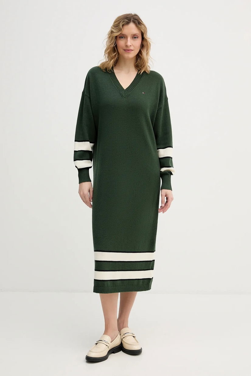 Tommy Hilfiger rochie cu cașmir