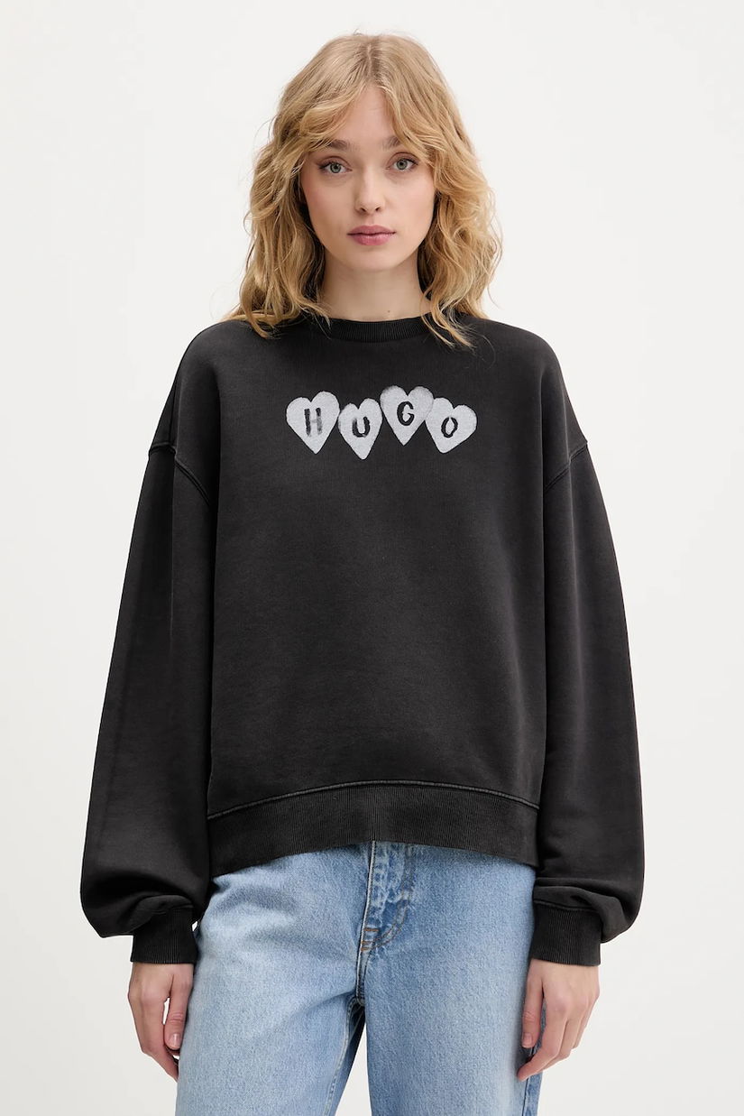 HUGO hanorac de bumbac Deroxina_8